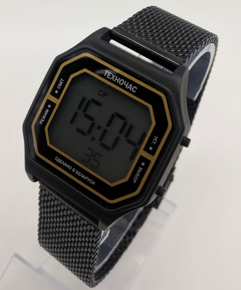 Часы Электроника 65М черн. Арт.1207