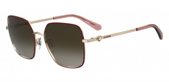 Часы Moschino Love MOL075/S 6K3 Burgundy Gold 