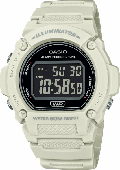 Часы Casio W-219HC-8B