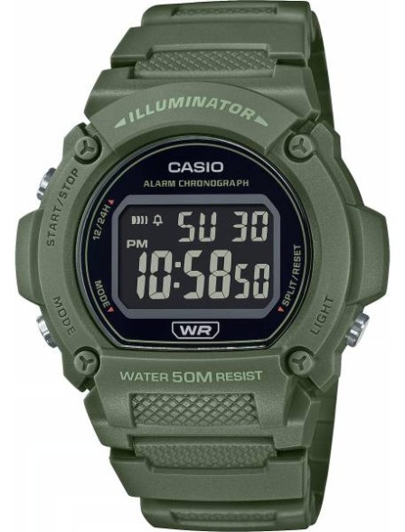 Часы Casio W-219HC-3B