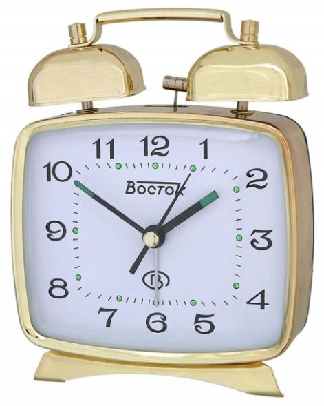Часы Будильник кварцевый Восток 824-5