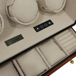 Шкатулка для часов с автоподзаводом LuxeWood LW323-3