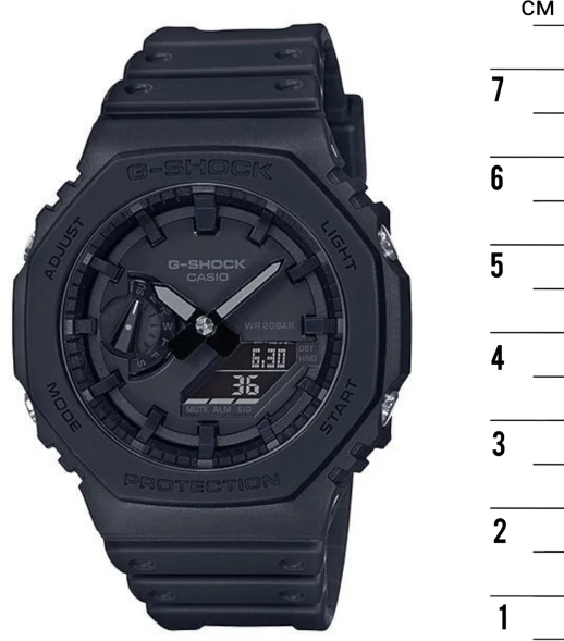 Часы Casio GA-2100-1A1