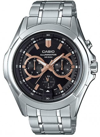 Наручные часы Casio MTP-E204D-1A