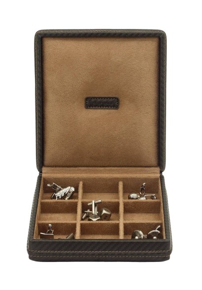 Футляр для запонок Carbon 32053-3