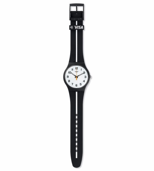 Часы Swatch SWATCH BELLAMY WHITE LINE SVIB101-5000
