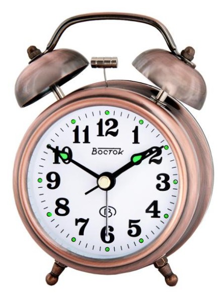Часы Будильник кварцевый Восток 877-10