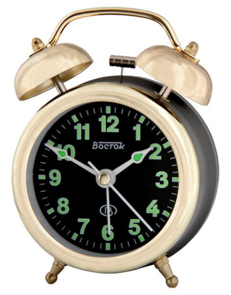 Часы Будильник кварцевый Восток 877-12