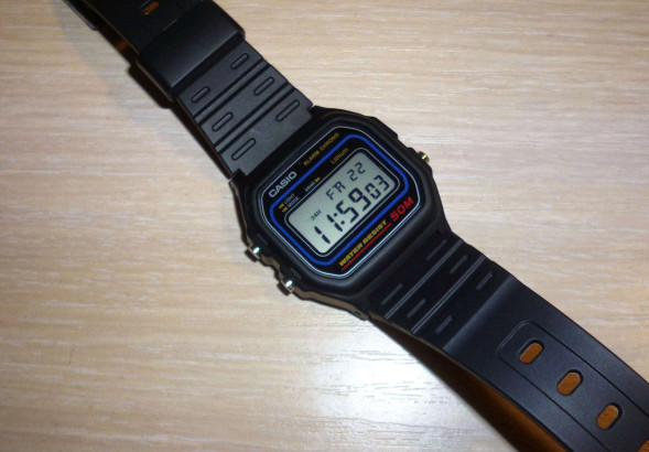 Часы Casio W-59-1E