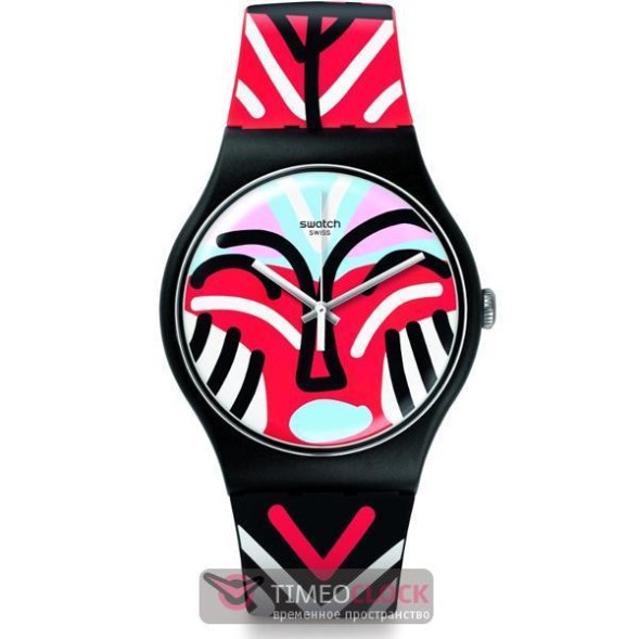 Часы Swatch MASK PARADE SUOB127