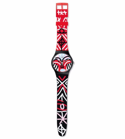 Часы Swatch MASK PARADE SUOB127