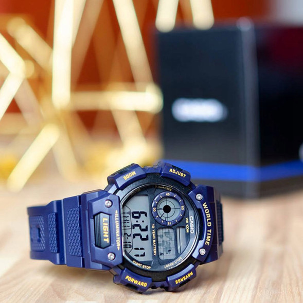 Часы Ремешок  Casio AE-1400WH-2