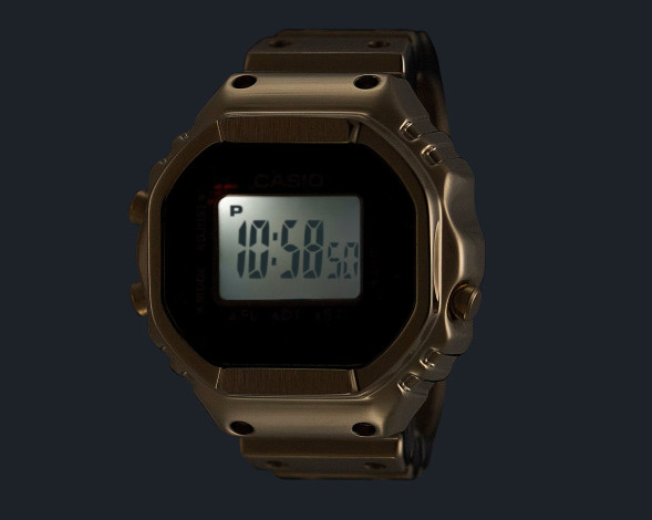 Часы-кольцо Casio CRW-001G-9E