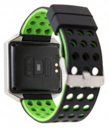 Часы GSMIN CK12 Pro (Черно-зеленый) с датчиками давления и пульса