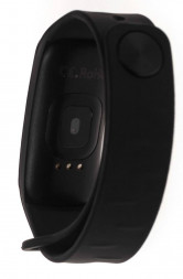 Фитнес браслет GSMIN C1 Plus (Черный) с датчиками давления и пульса