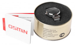 Женские умные часы GSMIN WP11s с датчиком давления и пульса (Металлик)