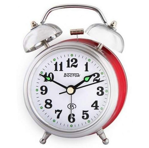 Часы Будильник кварцевый Восток 877-8