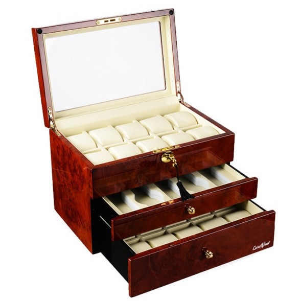 Шкатулка для хранения часов LuxeWood LW804-25-3