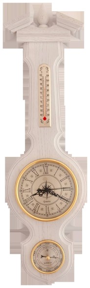  Бытовая метеостанция СМИЧ БМ-94 час, белый