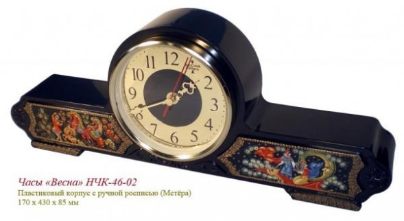 Часы Весна НЧК-46-02 роспись