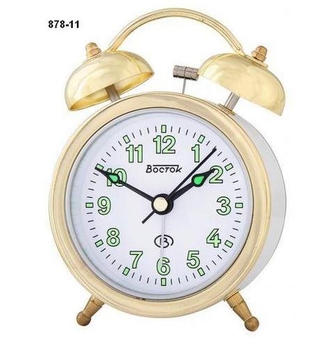 Часы Будильник кварцевый Восток 878-11