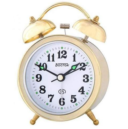 Часы Будильник кварцевый Восток 878-5