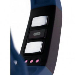 Фитнес браслет GSMIN CD01 (2019) с датчиками давления и пульса и ЭКГ (Синий)