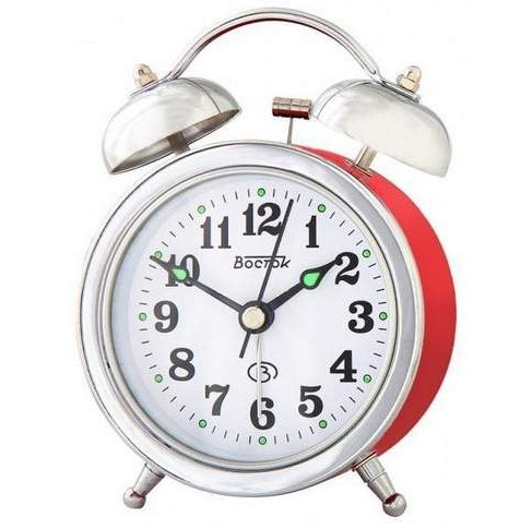 Часы Будильник кварцевый Восток 878-8
