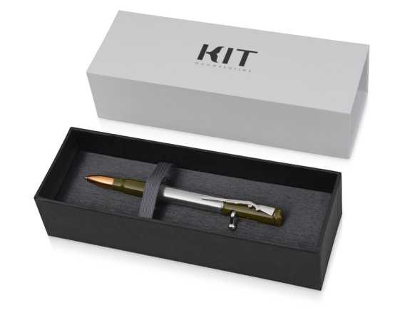 Шариковая ручка с нажимным механизмом с настоящей гильзой (дробовик) KIT Accessories R014100