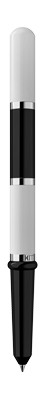 Ручка роллер с поворотным механизмом черно-белая KIT Accessories R015106