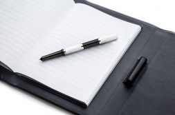 Ручка роллер с поворотным механизмом черно-белая KIT Accessories R015106