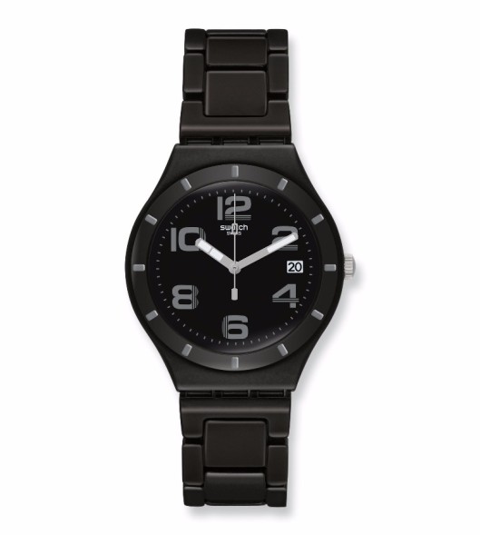 Часы Swatch ONLY BLACK YGB4008AG