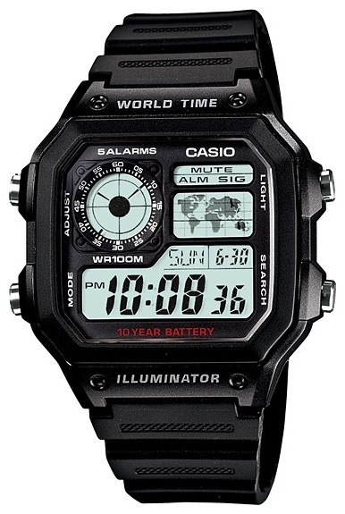 Часы Casio AE-1200WH-1A