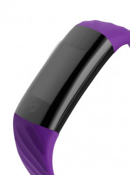 Фитнес браслет GSMIN WR22 с измерением давления и пульса (фиолетовый)