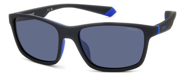 Polaroid PLD 2153/S 0VK Matte Black Blue 