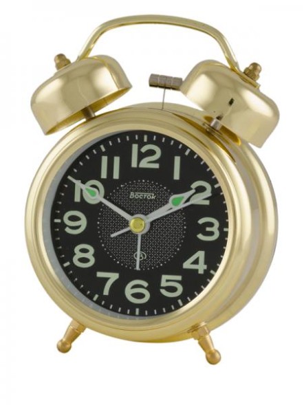 Часы Будильник кварцевый Восток 893-5