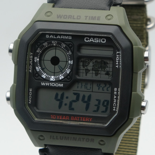 Часы Casio AE-1200WHB-3B