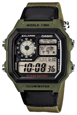 Наручные часы Casio AE-1200WHB-3B