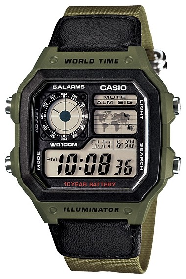 Часы Casio AE-1200WHB-3B