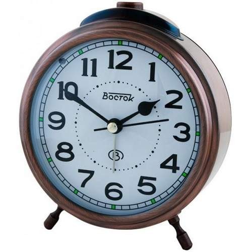 Часы Будильник кварцевый Восток 895-10