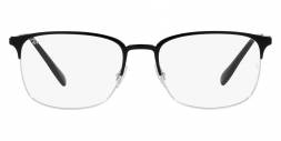 Ray Ban 0RX6494 BLACK ON SILVER