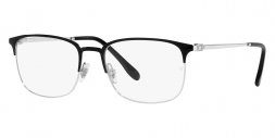 Ray Ban 0RX6494 BLACK ON SILVER