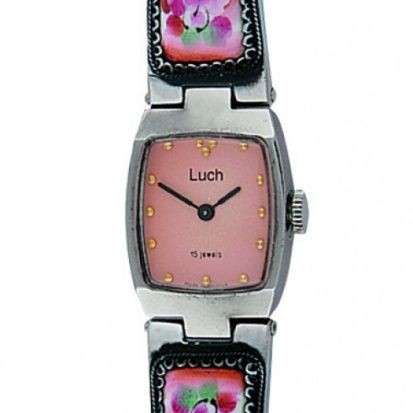 Часы Луч Финифть (бочка) 18501317