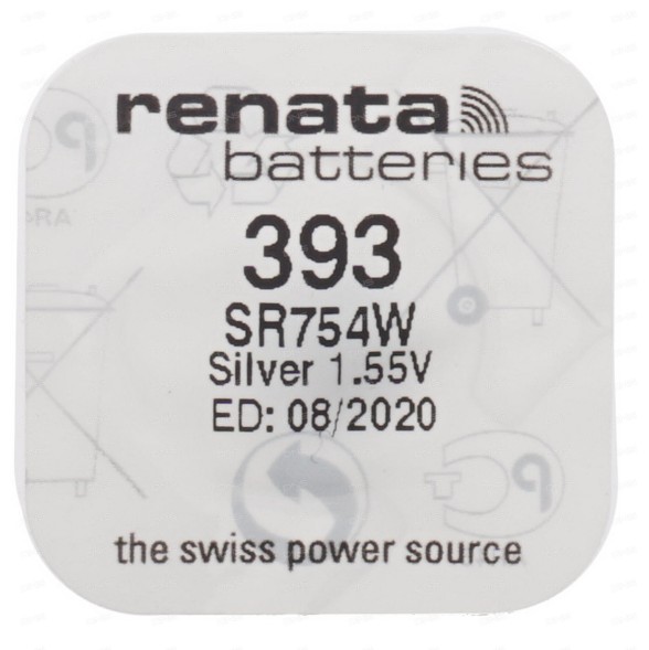 Часы Renata 393(SR754W)