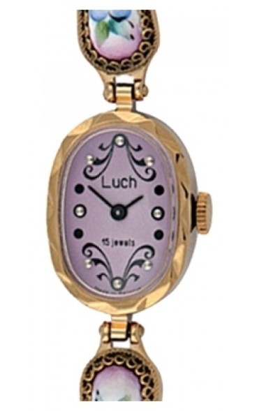 Часы Луч Финифть (овал) 9319631