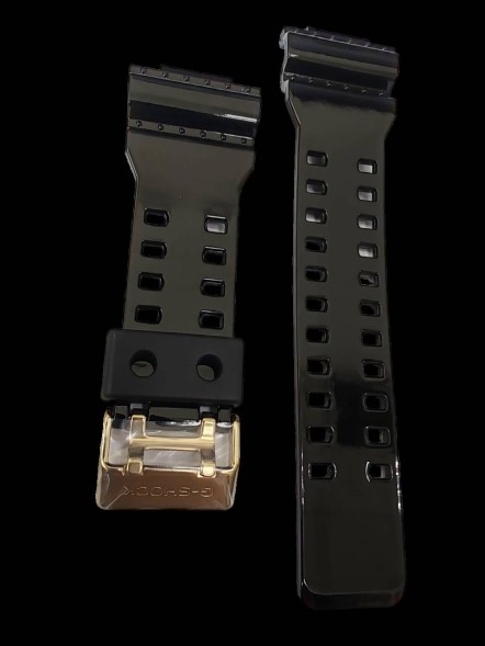Ремешок Casio GA-110GB-1 черный глянец