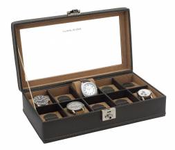 Шкатулка для 10 часов Carbon 32048-3