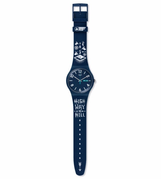 Часы Swatch FWT 2015 BLUE SUON705C