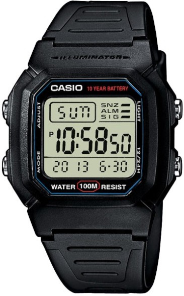 Часы Casio W-800H-1A