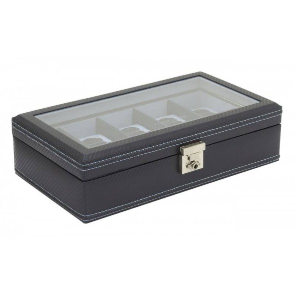 Шкатулка для 10 часов Carbon 32048-5